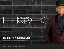 Tablet Screenshot of djhenryknowles.com